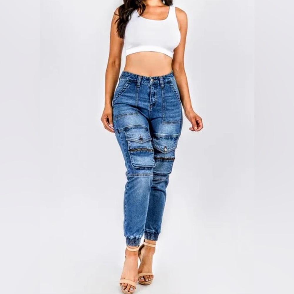 Denim Joggers